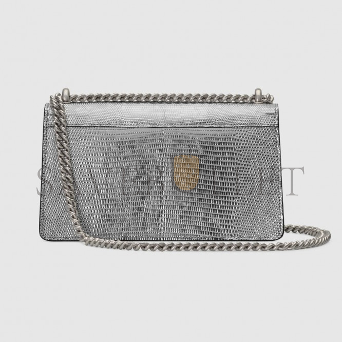 GUCCI DIONYSUS METALLIC LIZARD SMALL SHOULDER BAG 499623  (25*14*8cm)